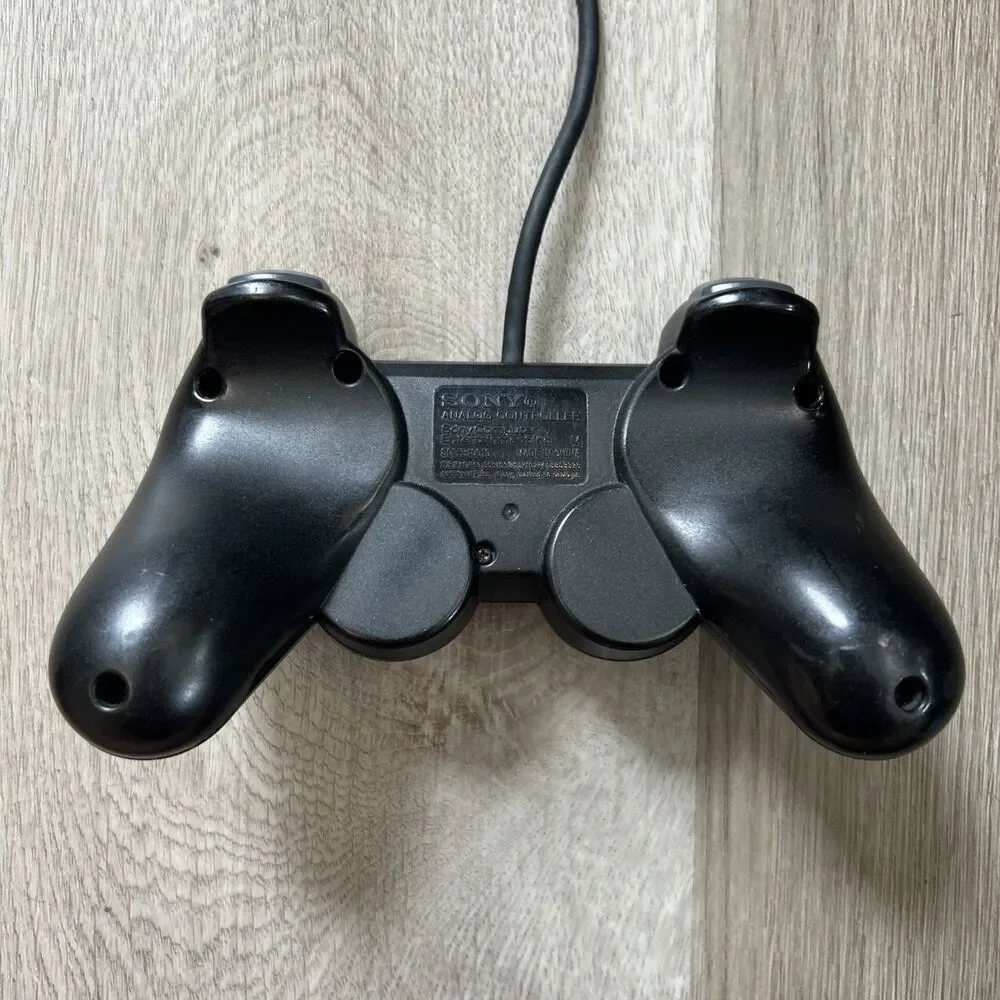 Sony PlayStation 2 DualShock 2 Controller Wired SCPH-10010 Black OEM Tested READ